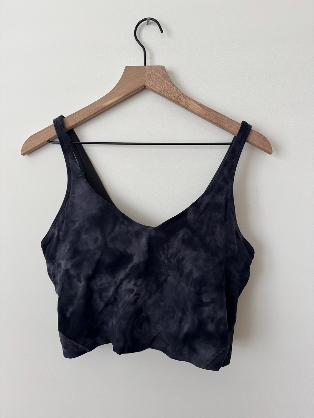 Lululemon Align Tank Diamond Dye Pitch Grey Graphite Size 10 Womens